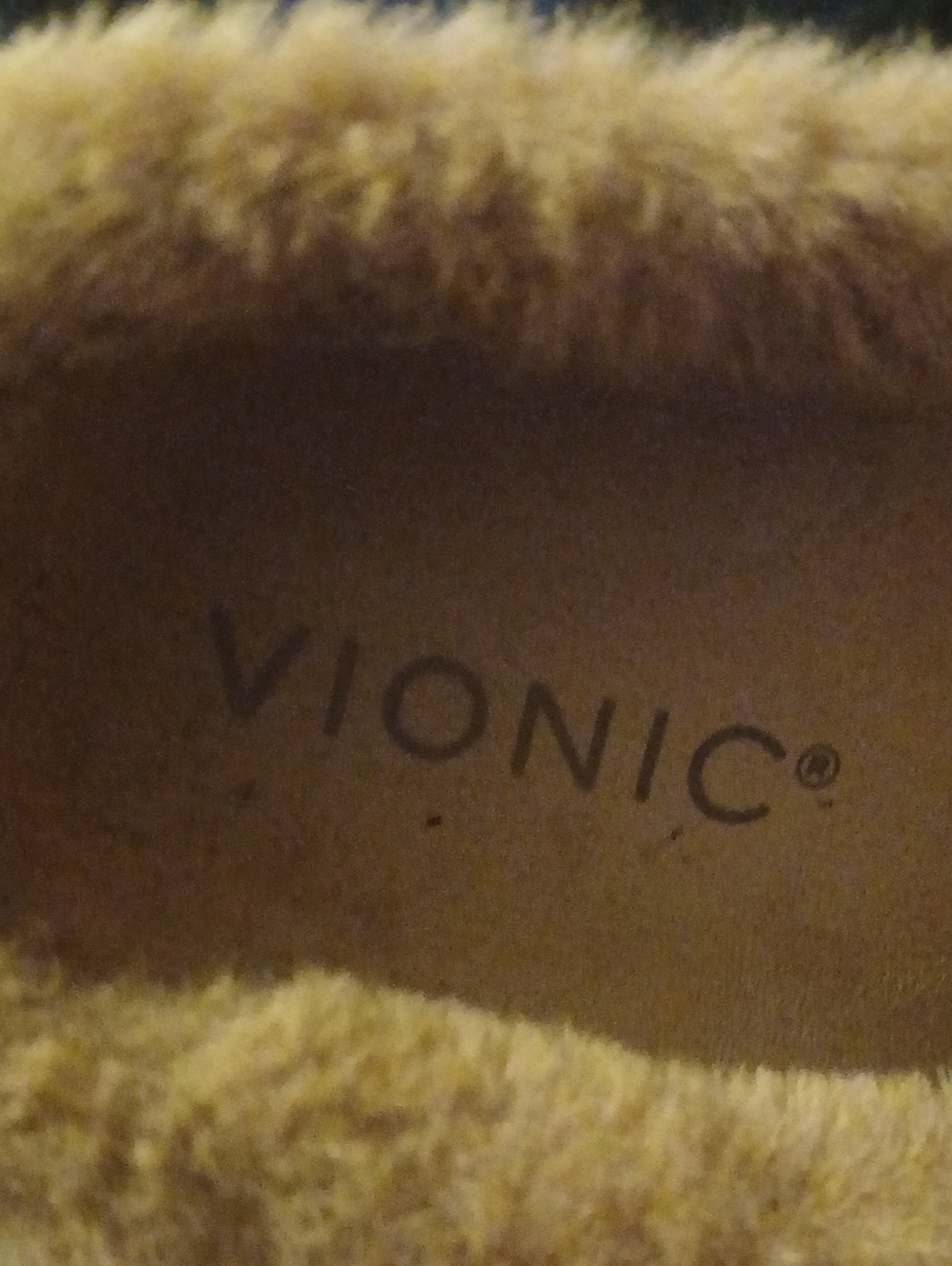 Vionic Womens Charm Kailen Faux Shearling Fuzzy Mules Size 7 - Picture 12 of 16